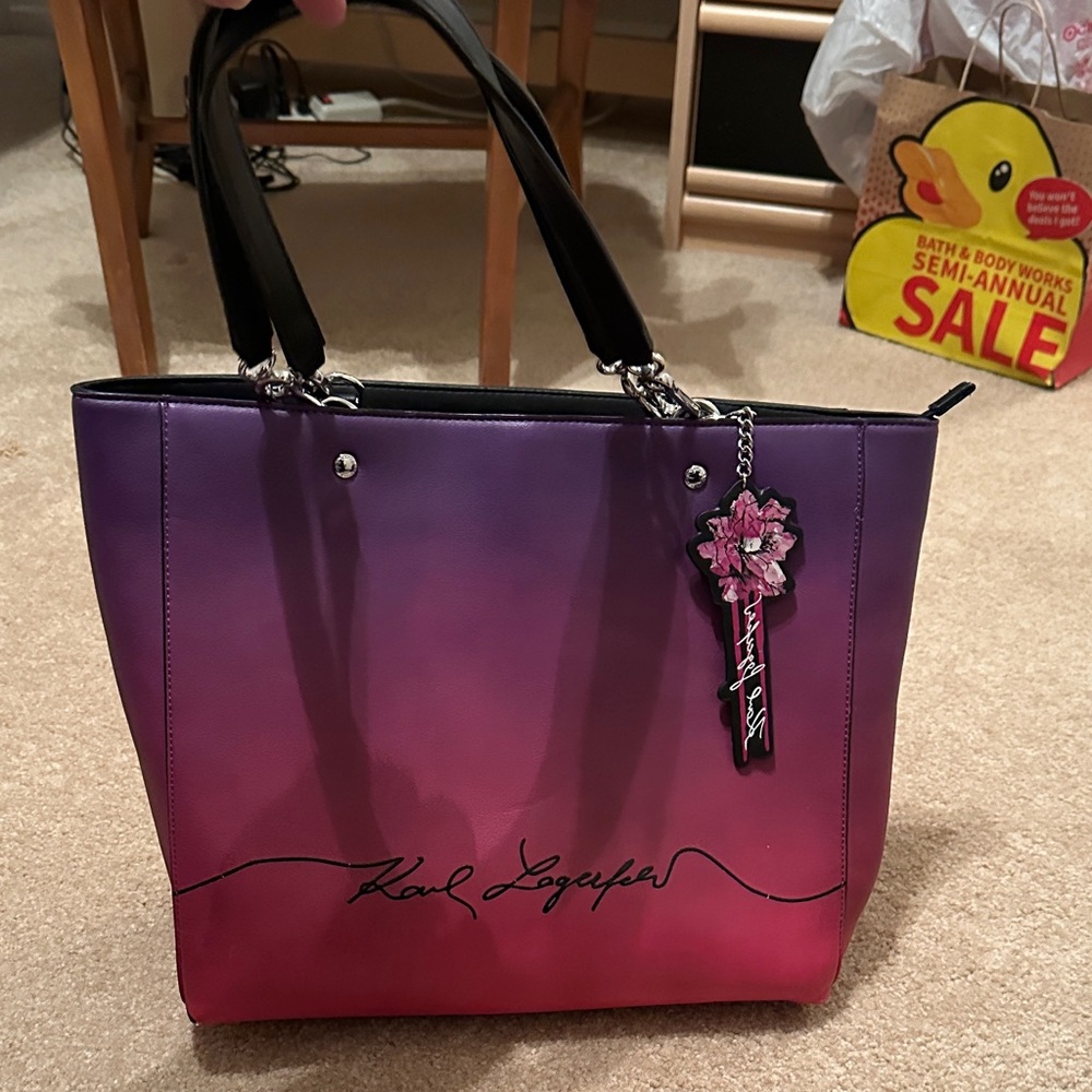 Authentic Karl Lagerfeld Tote